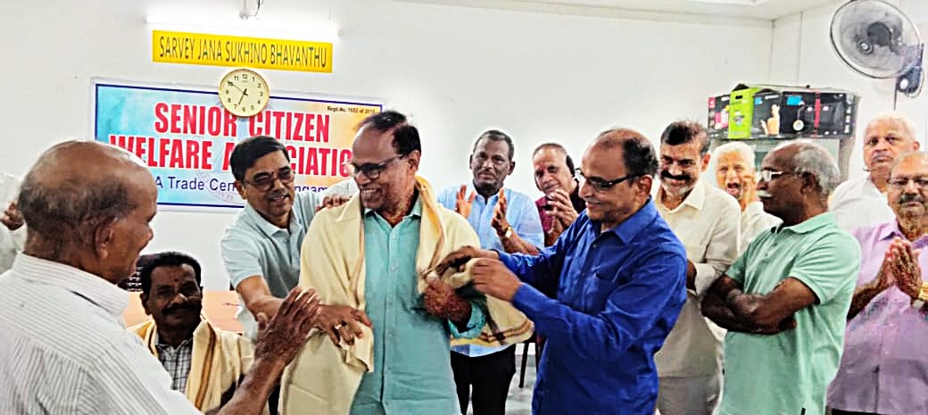 The association felicitated G Venkateswar Rao Garu on the occation of his birthday in June..jpeg